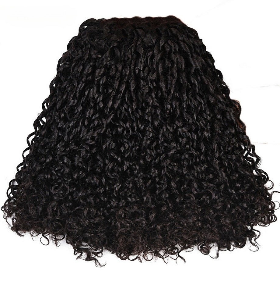 Creative Graceful Slouchy Pretty Human Wigs Real Hair Wig