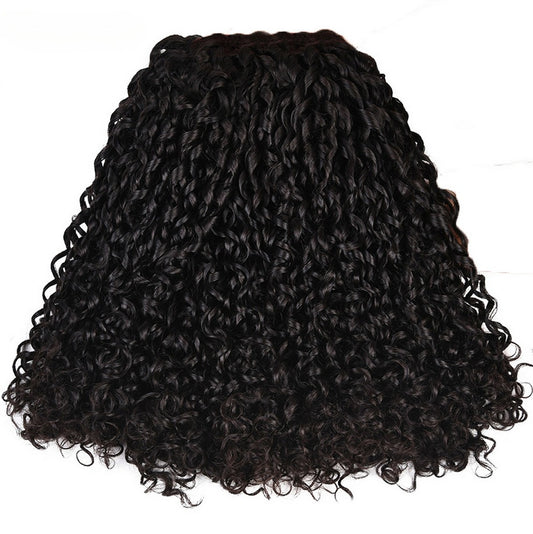 Creative Graceful Slouchy Pretty Human Wigs Real Hair Wig