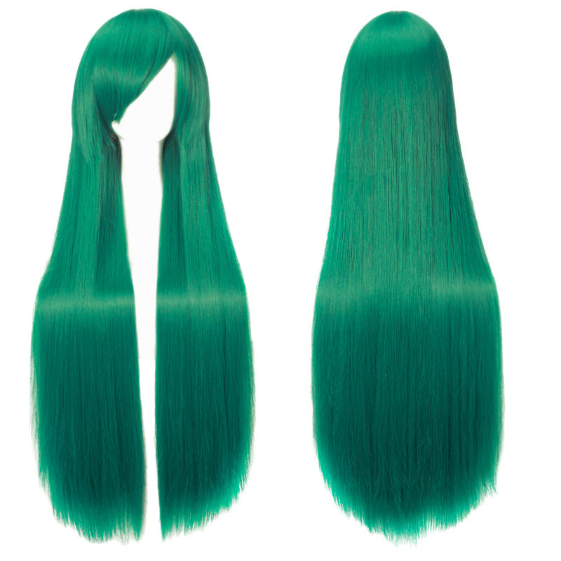 Classic Universal Color Hair Anime Fiber Long Straight Wig