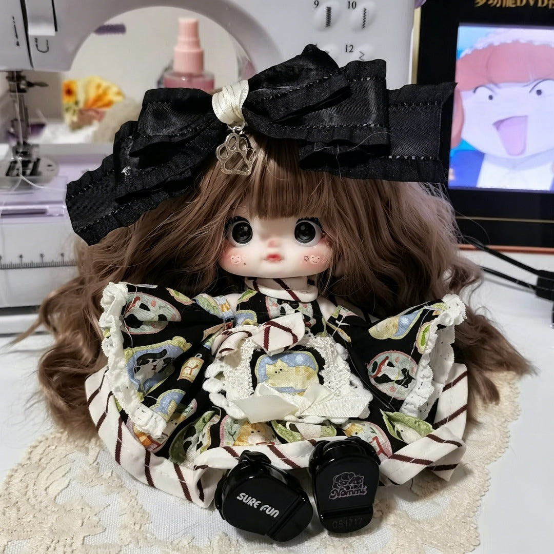 Doll Fiber Can Be Trimmed Fake Hair Without Cos Wig