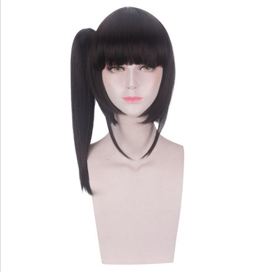 Cardamom No Chestnut Flower Fall Hu Anime Split Grip Small Cos Wig