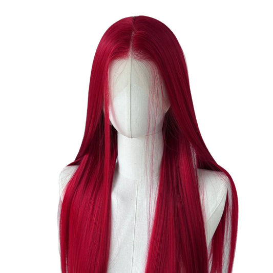 Cover Hand Crochet Embryo Forehead Lace Full Top Female Natural Long Straight Wig
