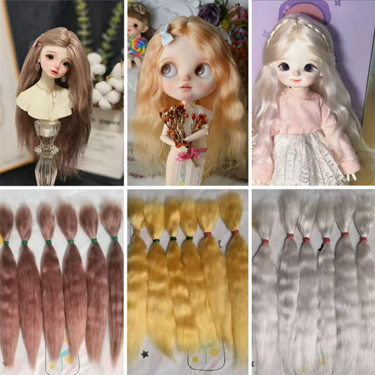 Dyed Hair Pack Small Cloth Split Cos Wig