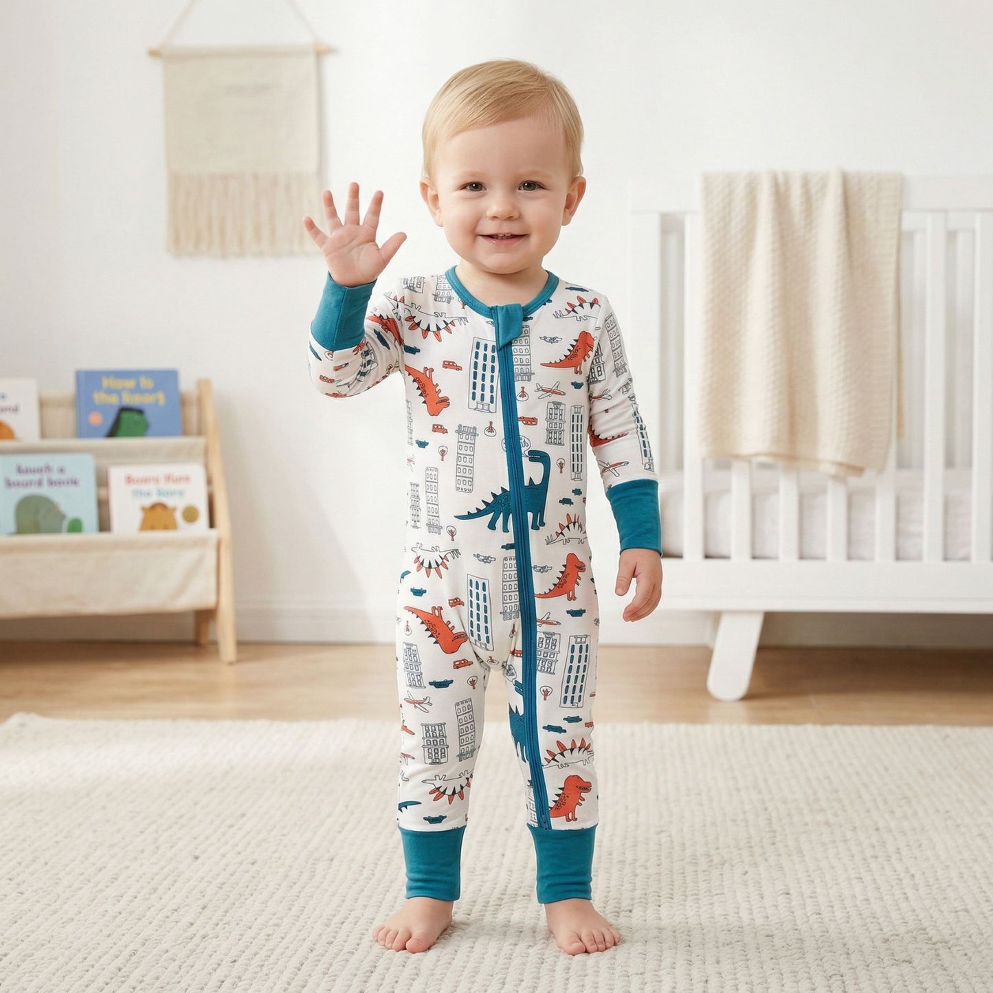 Fiber Long-sleeved Jumpsuit Class Four Zipper Jumpsuit, Climbing Suit