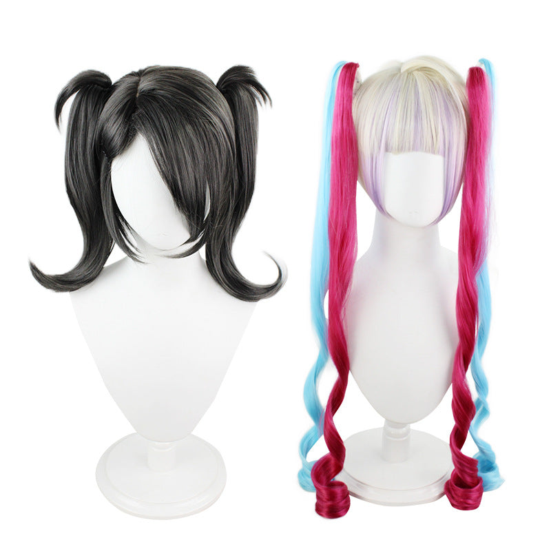 On Sugar Sauce Double Ponytail Silicone Cos Wig
