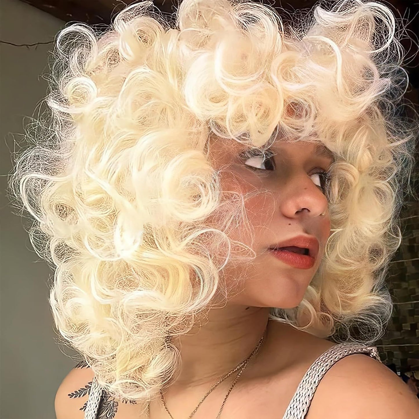 Stylish Unique Cool Classy African Small Wig Short Curly Hair