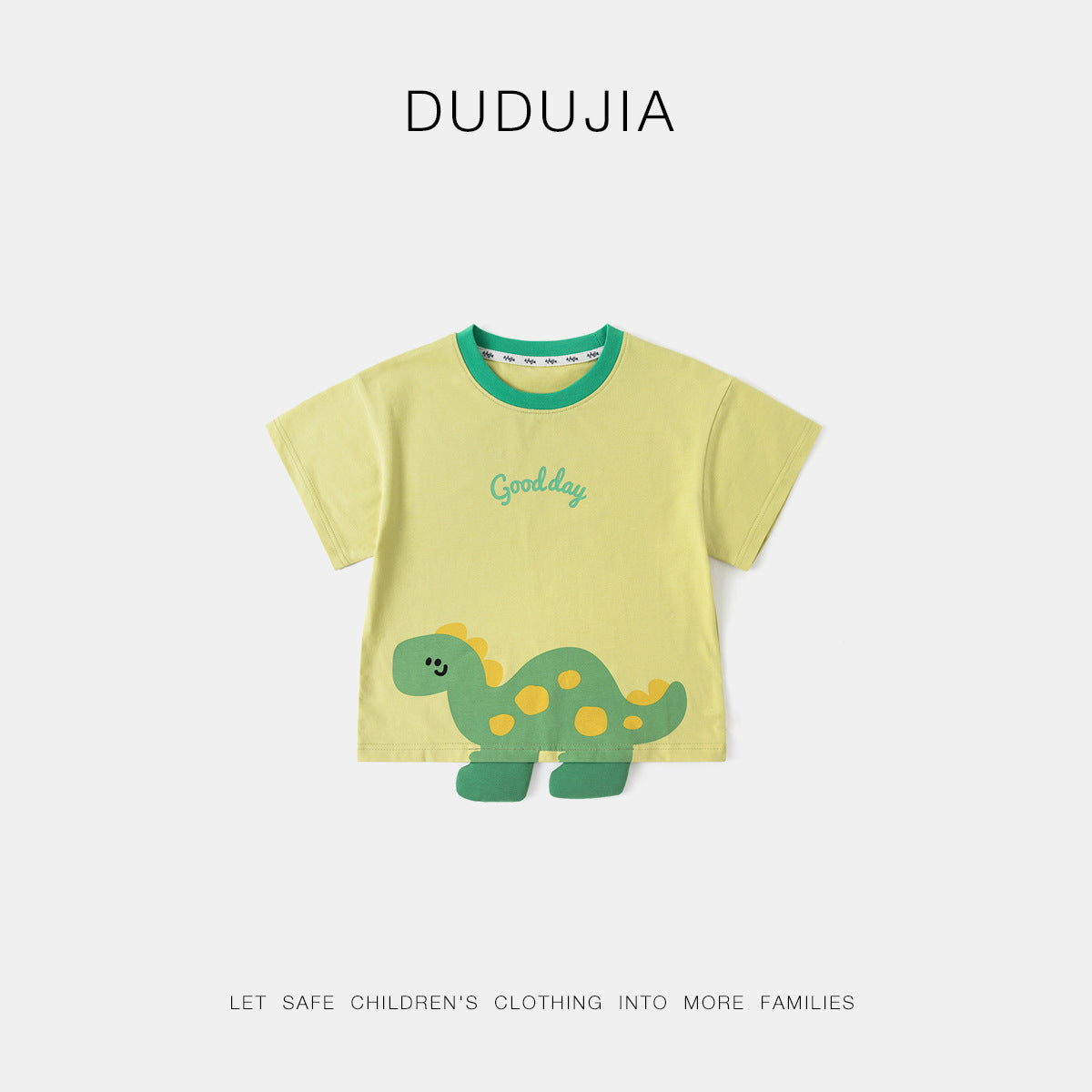 Children's Antibacterial Collection Boy's Short-sleeved Summer Tops Children's T-shirt