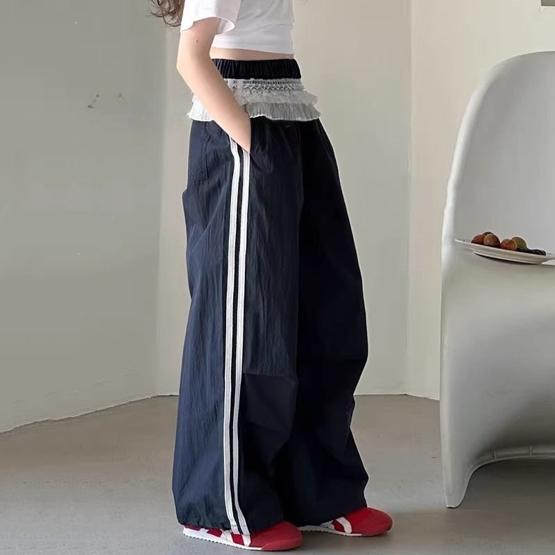 Children's Style Western Middle Big Thin Fashionable Children's Pants