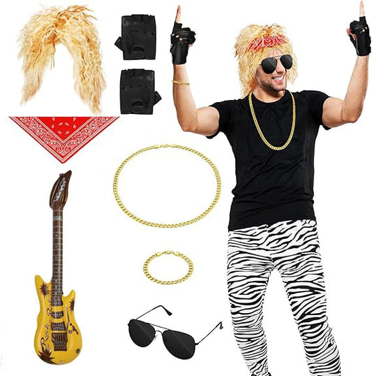 Hair Fluffy Water Ripple Roll Rock Dress Up Rose Inner Cos Wig