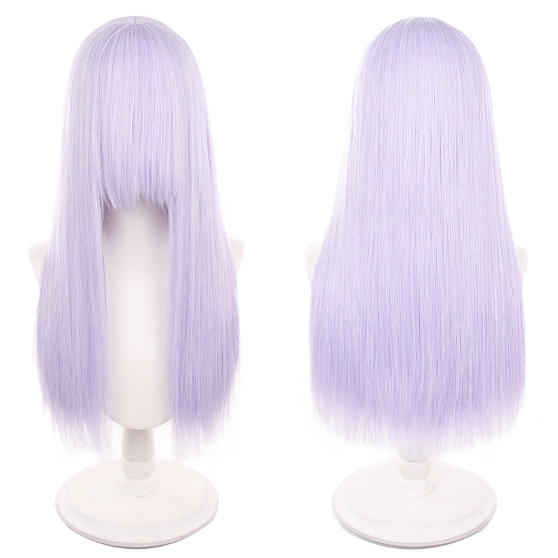 Popular Universal Long Straight Weight Scalp Cos Wig