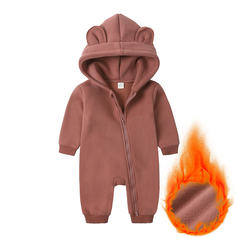 Jumpsuit Outwear Thickening Thermal Romper Born Jumpsuit, Climbing Suit