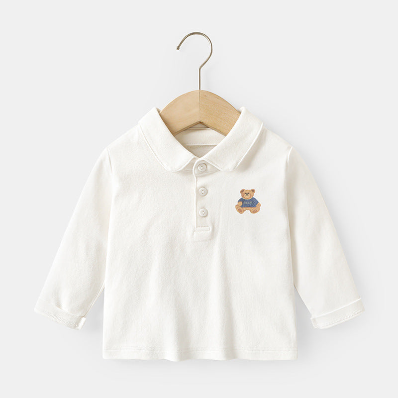 Children's Kaka Panda Boy's Long-sleeved Shirt Autumn Clothing Children's T-shirt