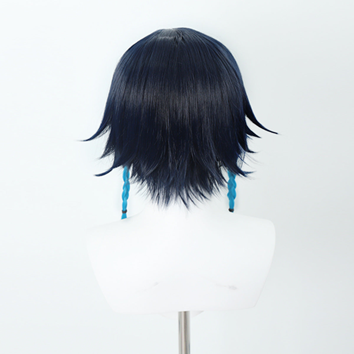 Original God Wendi Anime Blue Black Gradient Cos Wig