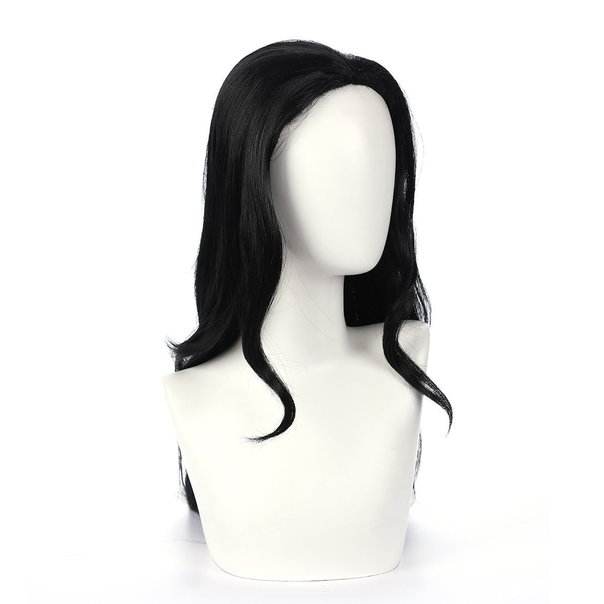 One Piece Archaeologist Nico Robin Medium Black Cos Wig