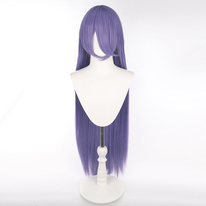 Universal Anime Long Straight Hair Mao Style Fiber Cos Wig