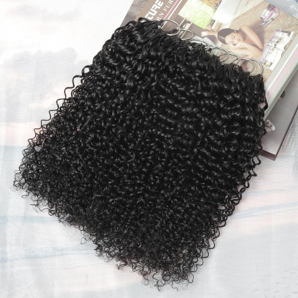 Spring Roll Curved Crochet Hair Extension Corrugated Wig Long Curls