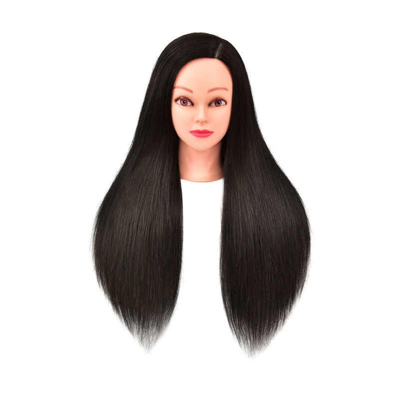 Mannequin Head Can Be Ironed Straightened Practice Cutting Braided Bride Other Wig