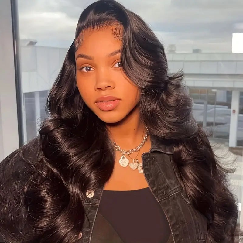 Fashion Front Lace Big Wave Curly African Wig Long Curls