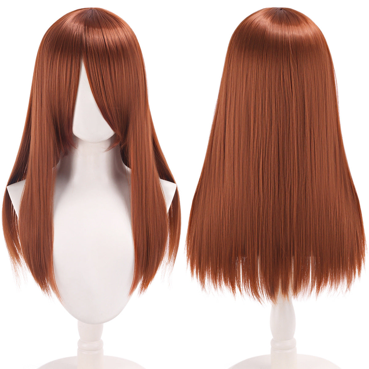 Lord Anime Fiber Rose Color Thickened Long Straight Hair Cos Wig