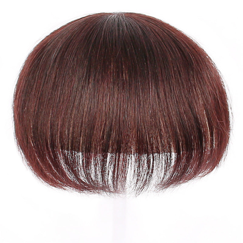 Hair Replacement Female Real One Piece Natural Seamless Short Cover Wig