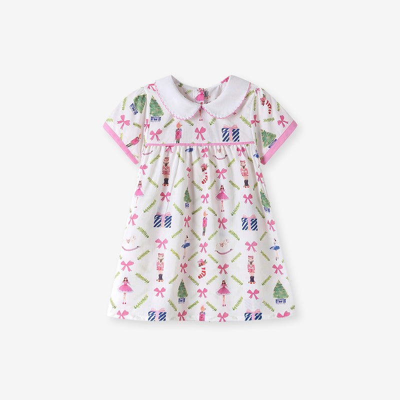 Stylish Children's Skirt Summer Western Style Children's Dress