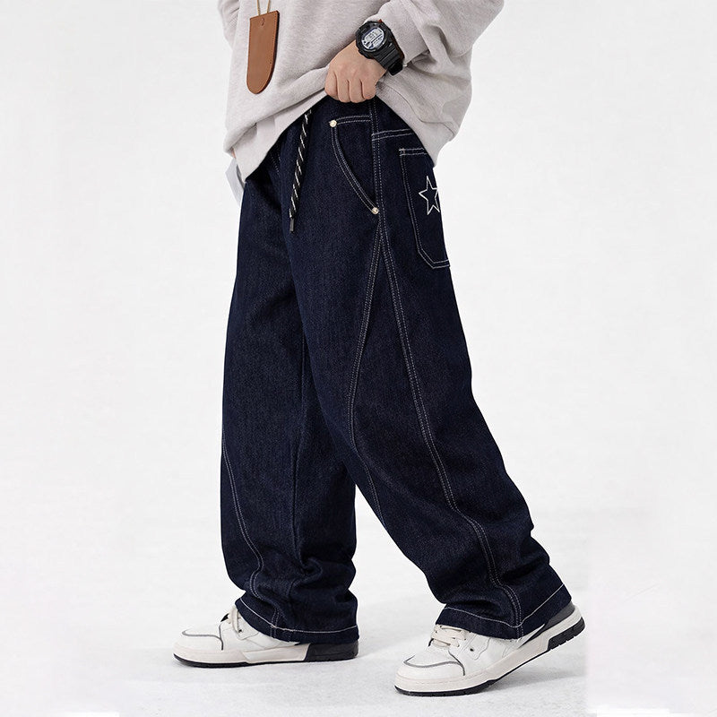 Children's Clothing Boys Spring Fashionable Jeans Big Casual Children's Pants