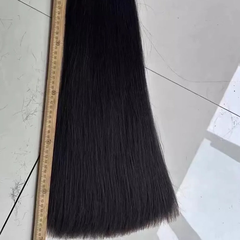 Feather Extension Thickened Human Yunnan Vietnam South Original Real Hair Wig