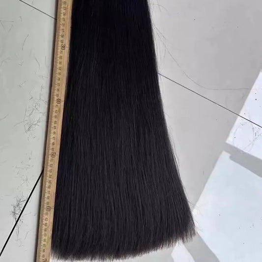 Feather Extension Thickened Human Yunnan Vietnam South Original Real Hair Wig