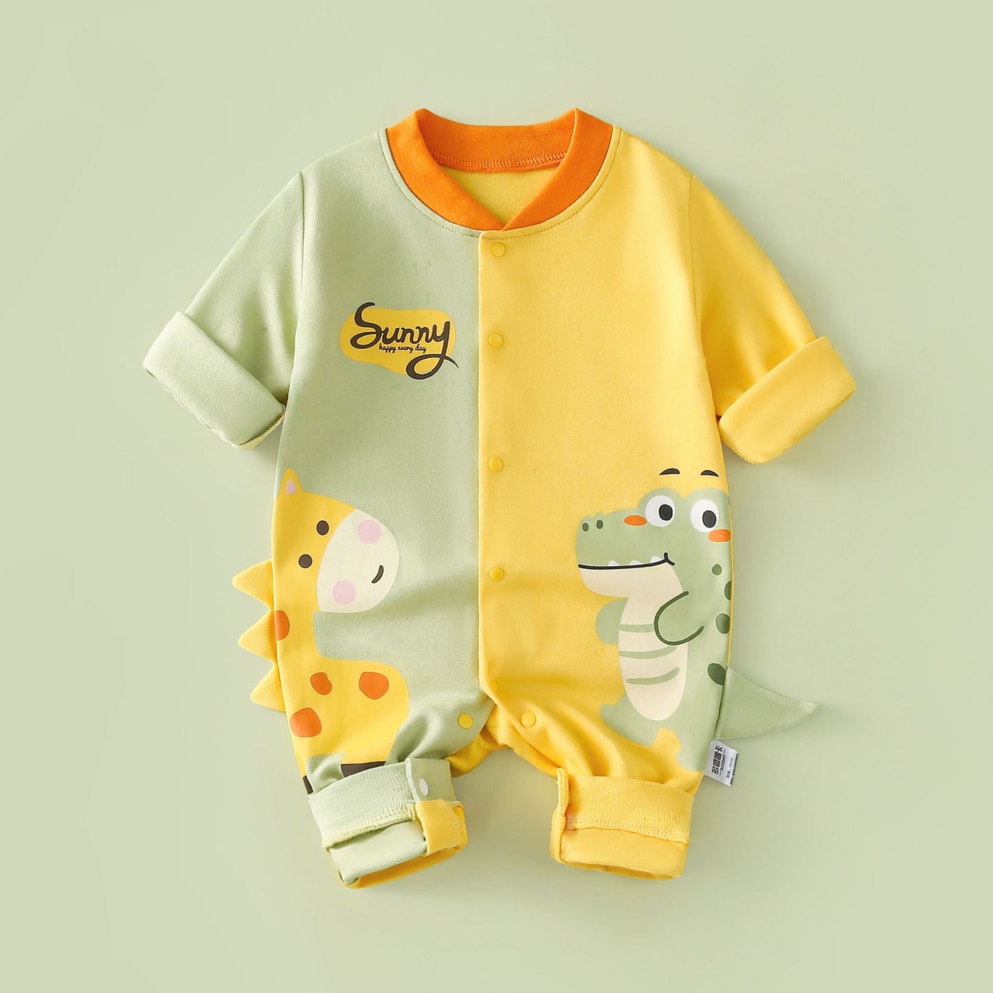 Cotton Born Clothes Boys Romper Outwear Jumpsuit, Climbing Suit