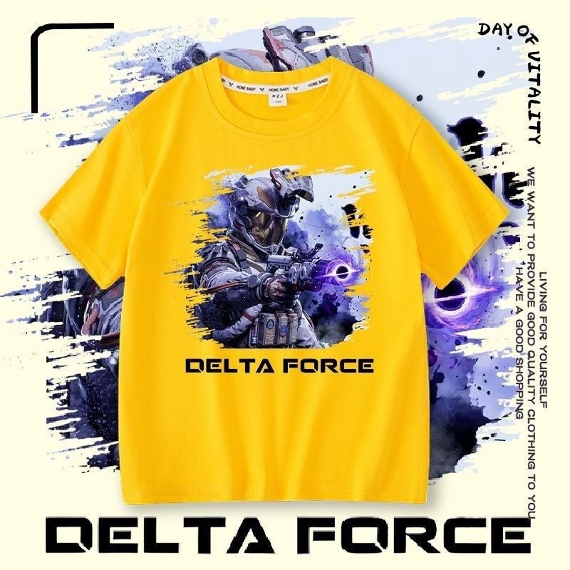 Action Surrounding The Game Grand Dragon Cotton Short Sleeve Boys Children's T-shirt