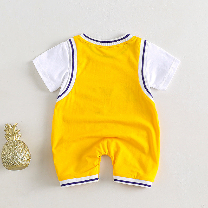 Old Summer Jumpsuit Short Sleeve Jersey Jumpsuit, Climbing Suit
