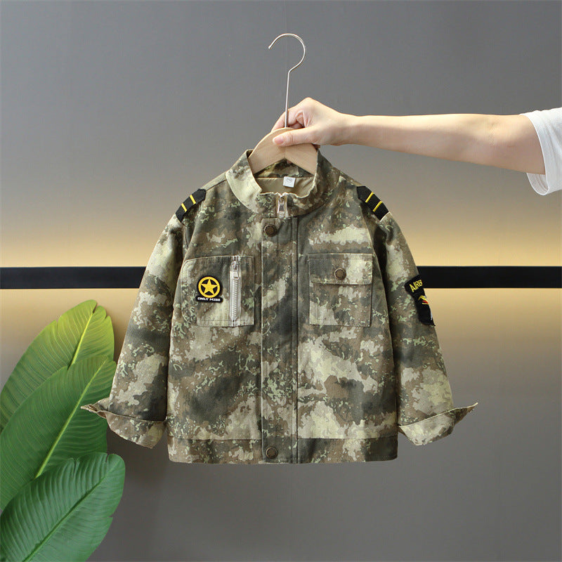 Children's Military Training Summer Camp Camouflage Battle Primary Children's Suit