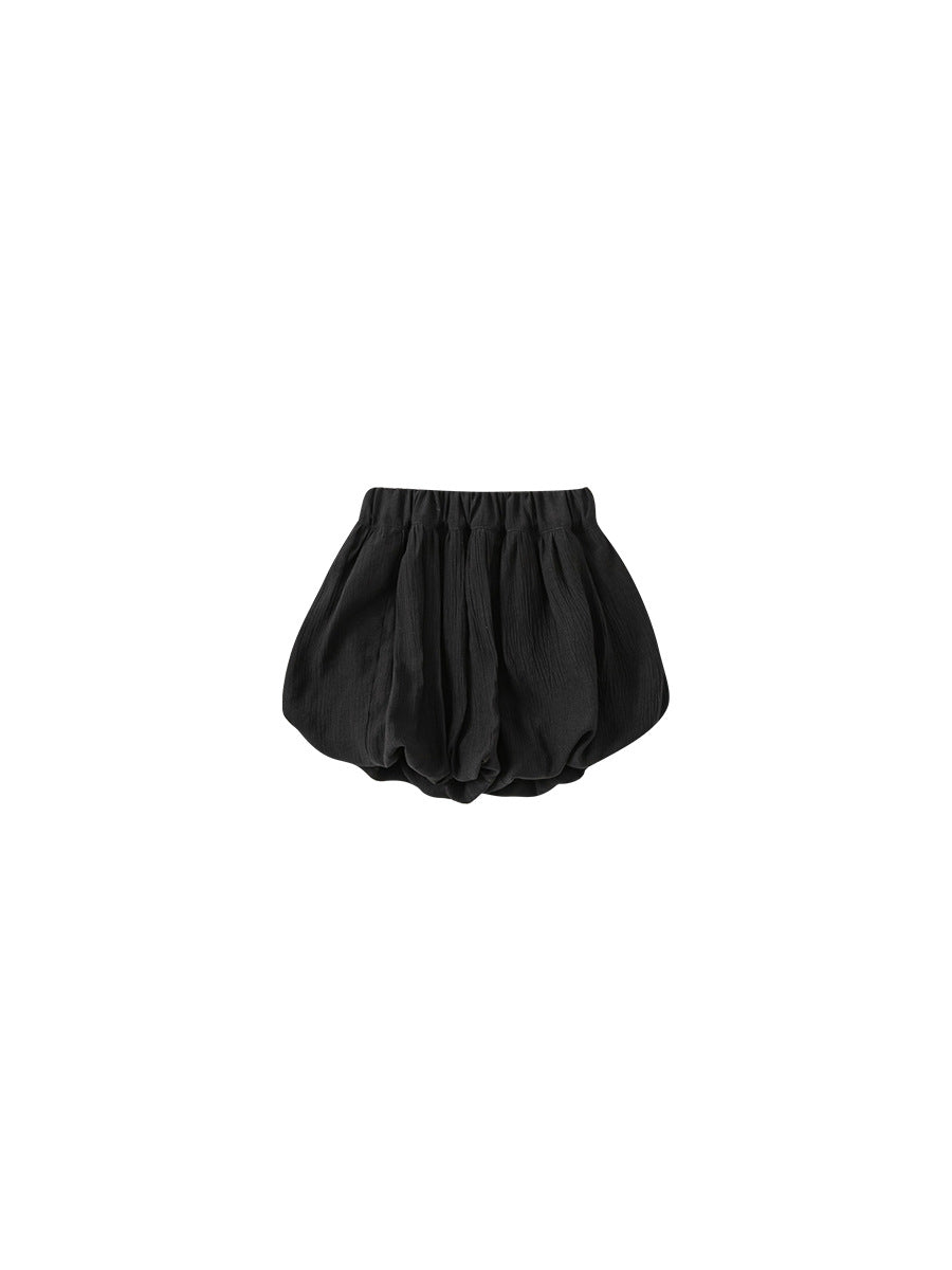 Children's Clothing Western Style Summer Shorts Outer Wear Solid Children's Pants