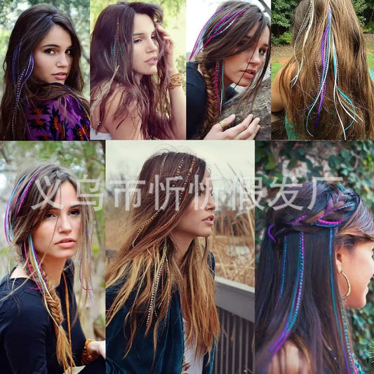 Help Hair Color Extension Set Pliers Crochet Other Wig