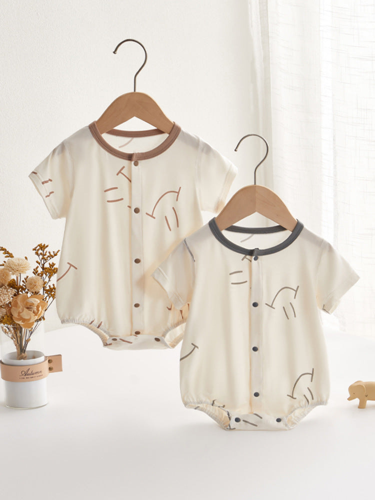 Summer Clothes Modal Jumpsuit Thin Born Triangle Jumpsuit, Climbing Suit