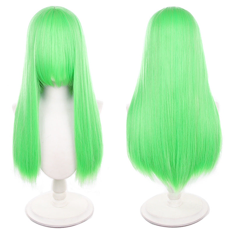 Universal Long Straight Weight Shape Head Cos Wig