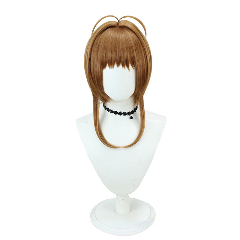 Cool Magic Card Mid-length Fiber Female Cos Wig