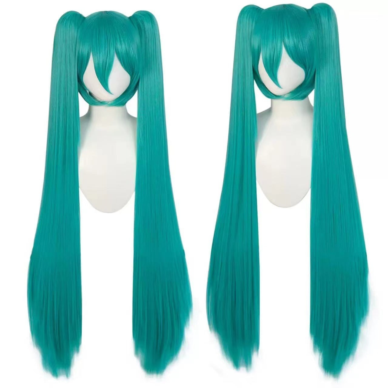 Future Style Water Blue Fiber Headgear Cos Wig