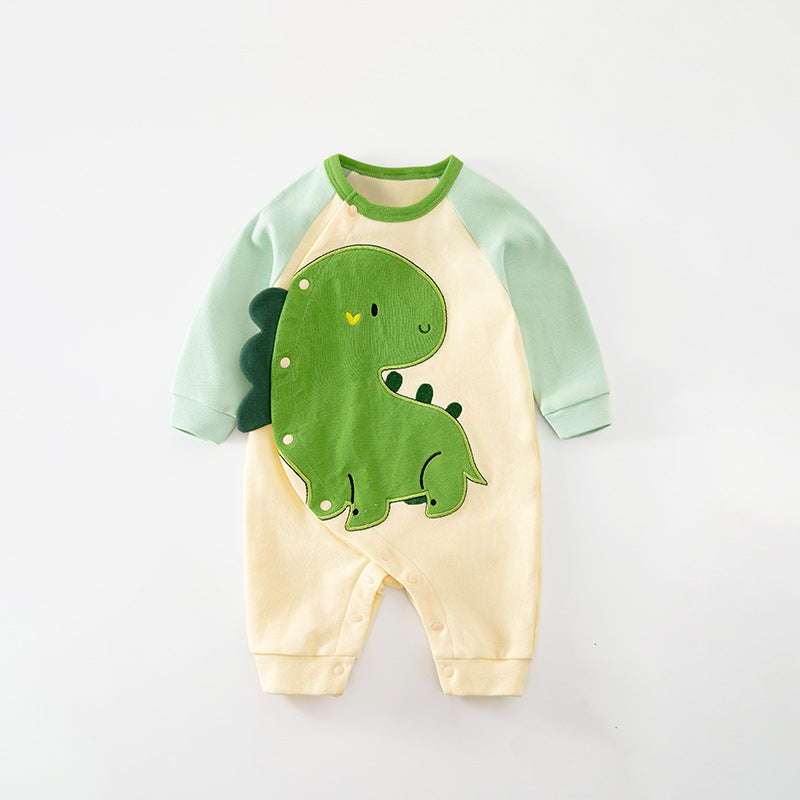 Long Sleeve Cartoon Class Born Rompers Autumn Jumpsuit, Climbing Suit