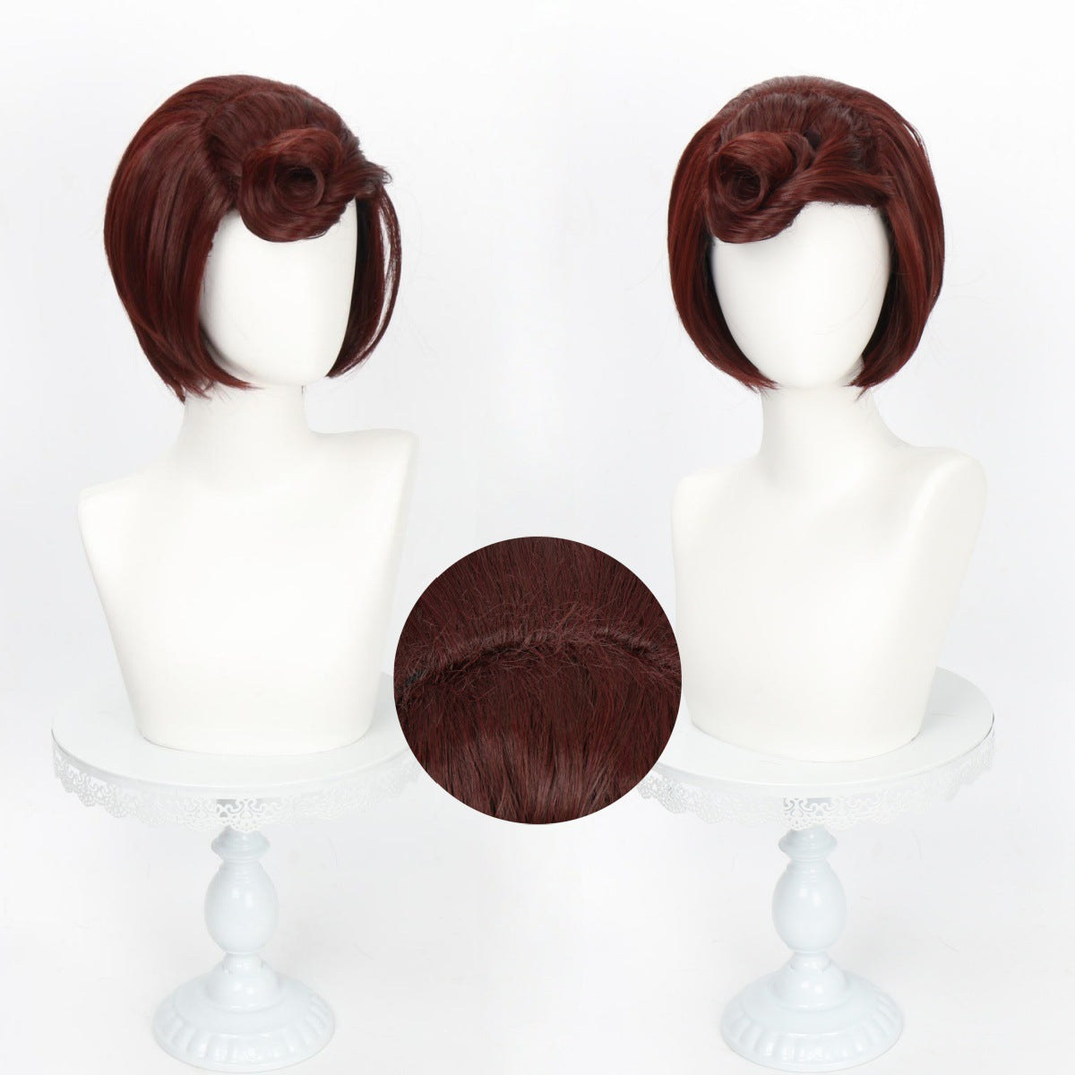 Rose Net Fiber Bangs Have Been Cos Wig