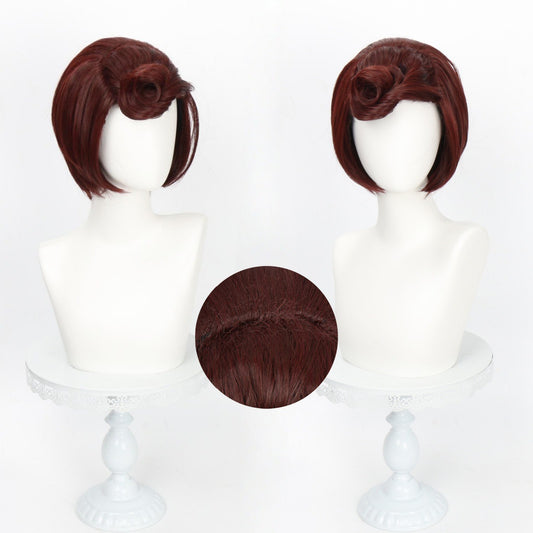Rose Net Fiber Bangs Have Been Cos Wig