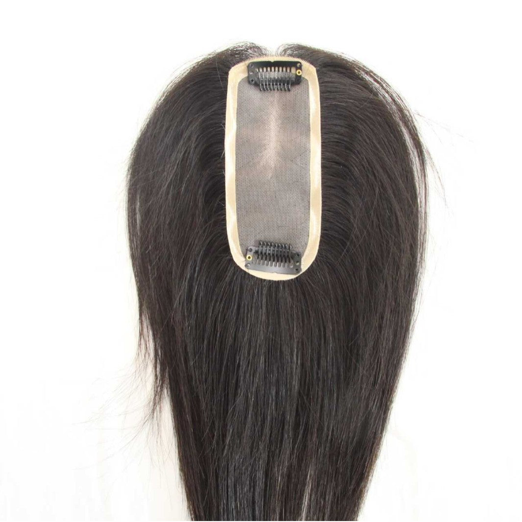 Covering Bald Seam Light Invisible Hand Woven Straight Wig