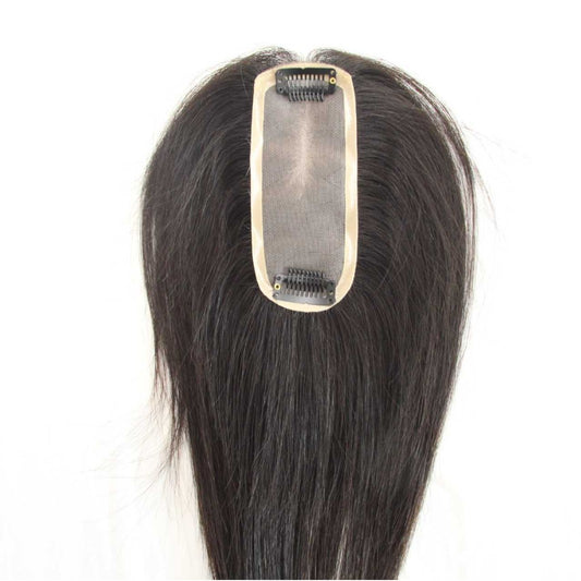 Covering Bald Seam Light Invisible Hand Woven Straight Wig
