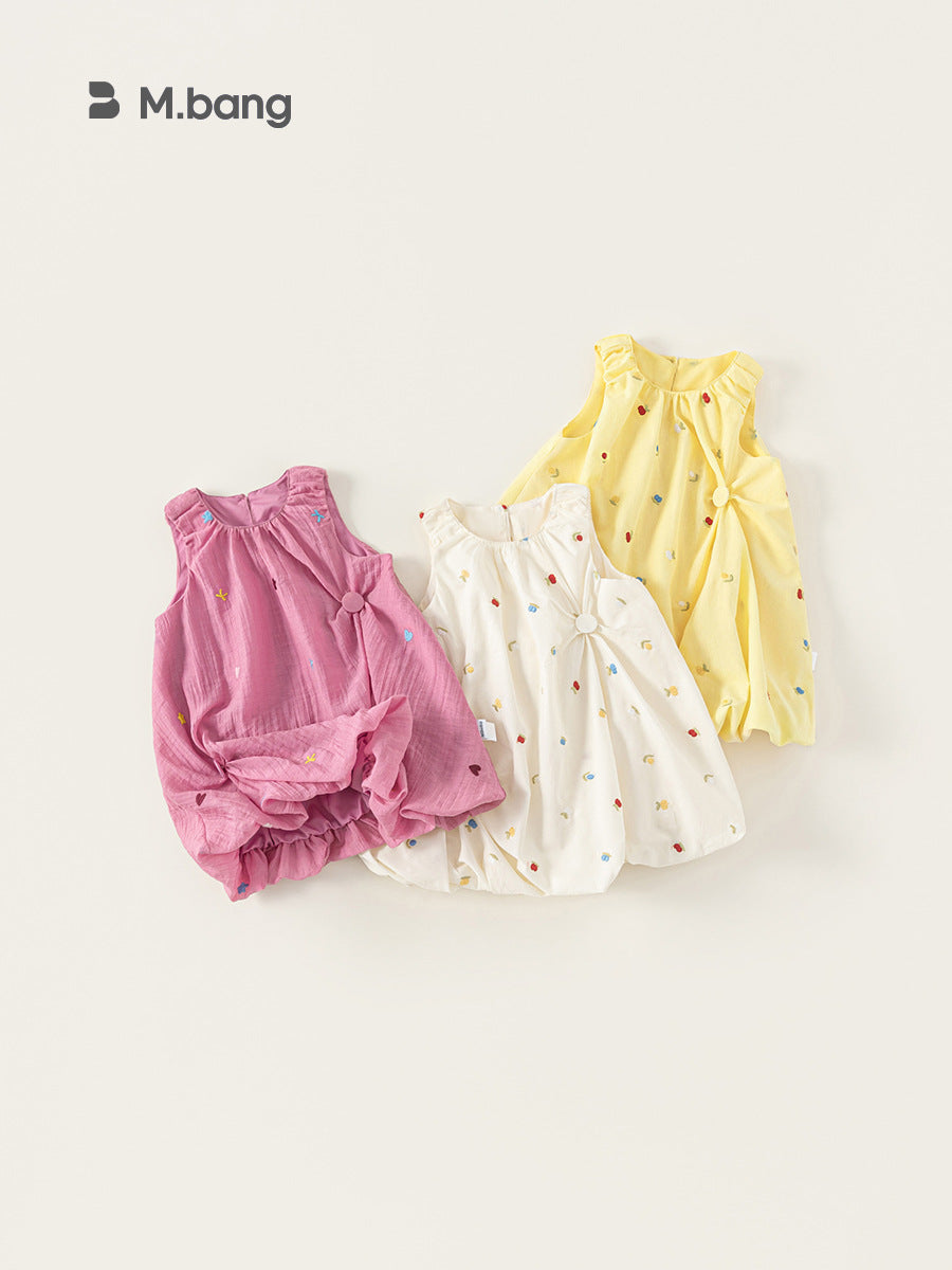Children's Skirt Sweet Sleeveless Bud Fashionable Clothes Children's Dress