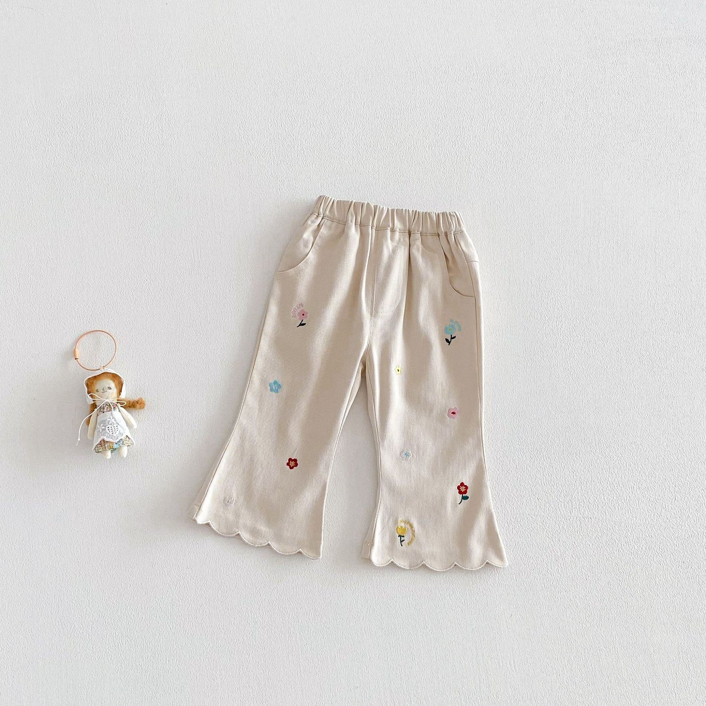 Children's Bell-bottom Spring Western Style Casual Fashion Children's Pants