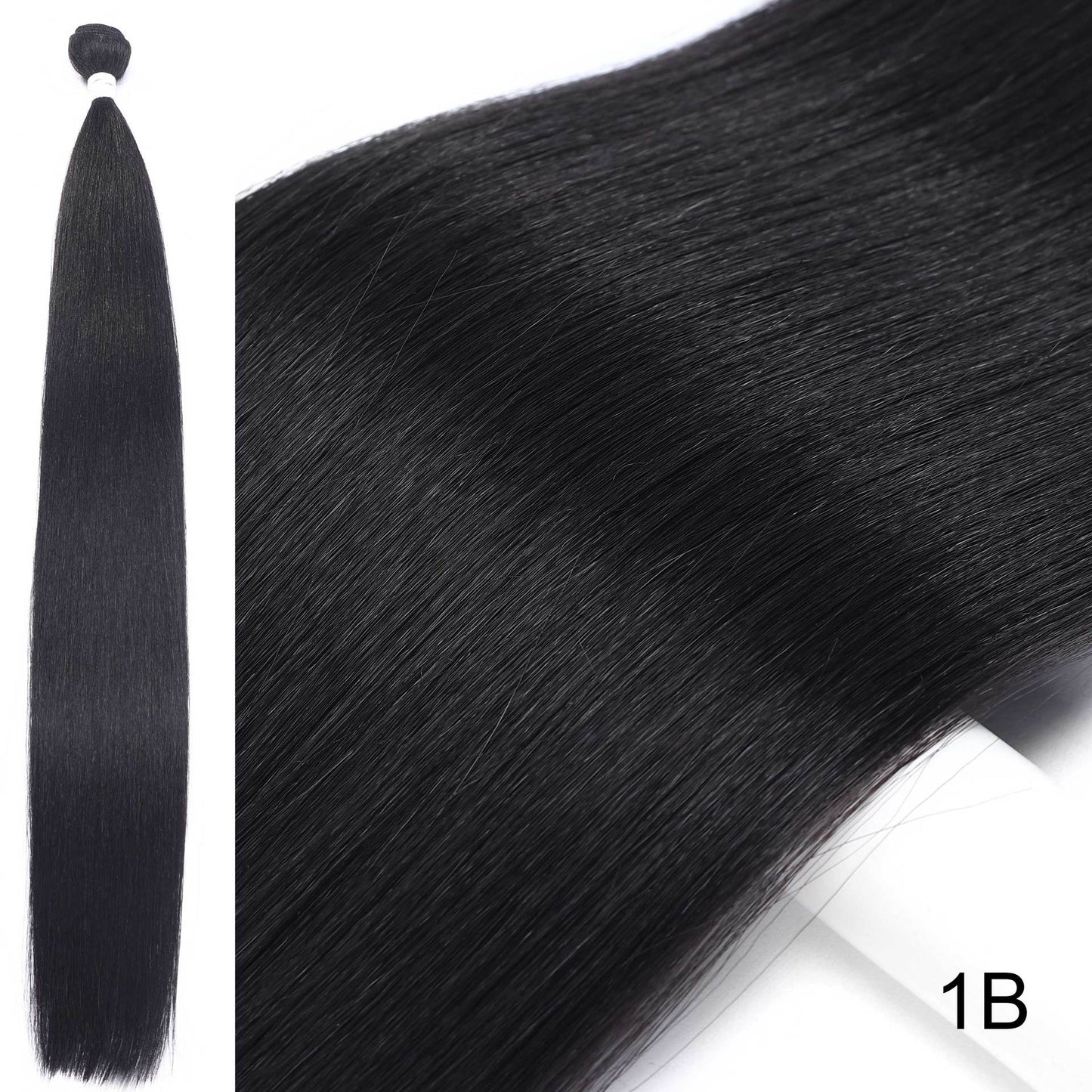 Fiber Extension Hair Weft Africa Band Long Straight Wig