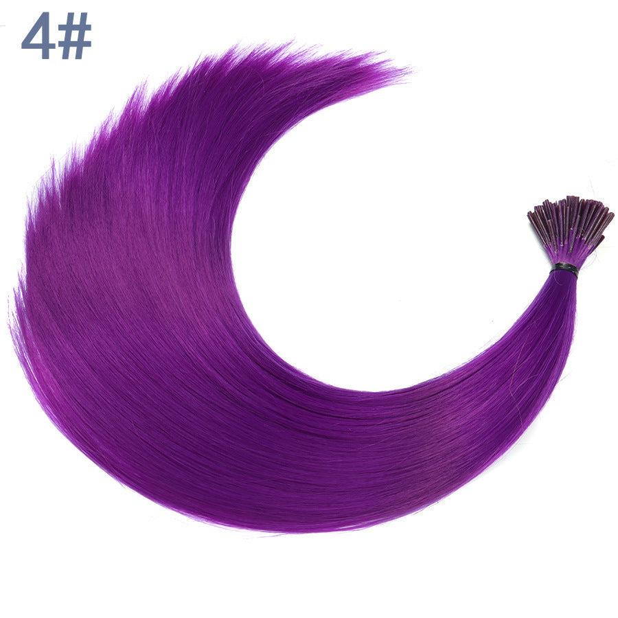 Cm Color Feather Hair Extension Fiber Chemical Wig Ponytail