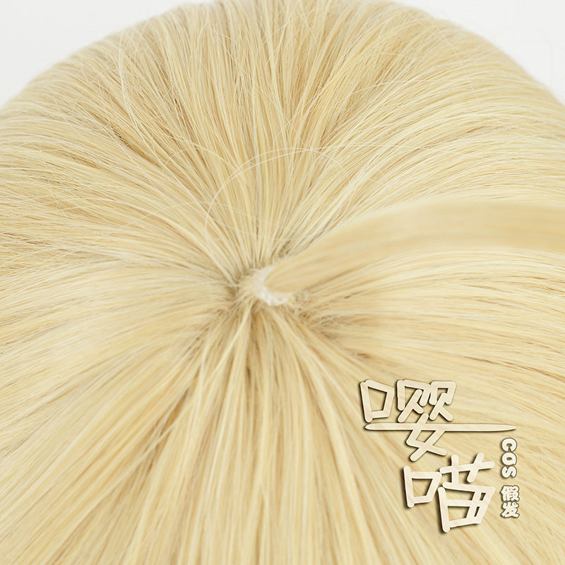 Demon Little Shan Red Su Simulation Scalp Cos Wig