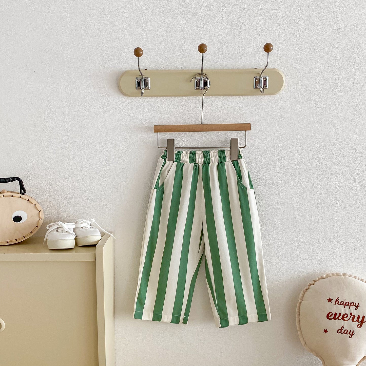 Children's Style Fashion Boys Vertical Stripes Baggy Children's Pants