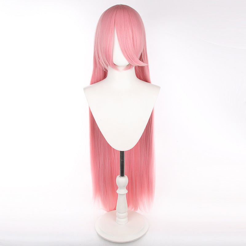 Universal Anime Long Straight Hair Mao Style Fiber Cos Wig